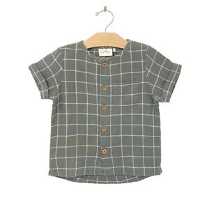 City Mouse Studio Button Down Short‎ Sleeve Shirt